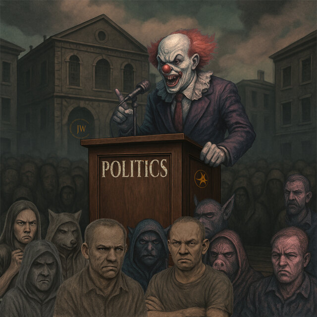 Cover art for album Politics by Jody Whitesides