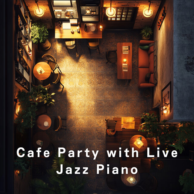 Cafe Party with Live Jazz Piano