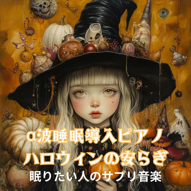 α波睡眠導入ピアノ　ハロウィンの安らぎ