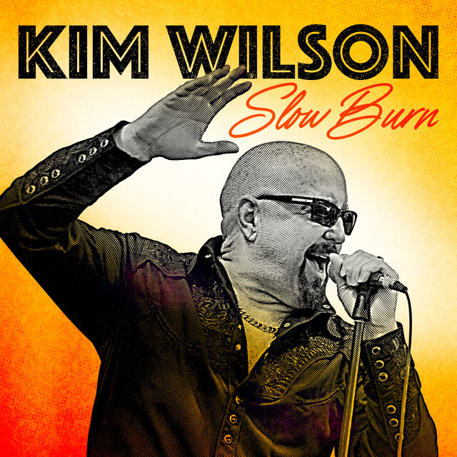 Cover art for album Slow Burn by Kim Wilson