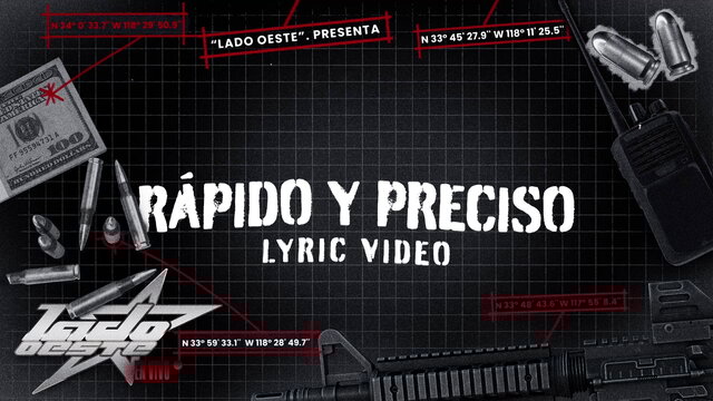 Rápido y Preciso (En Vivo - Official Lyric Video)
