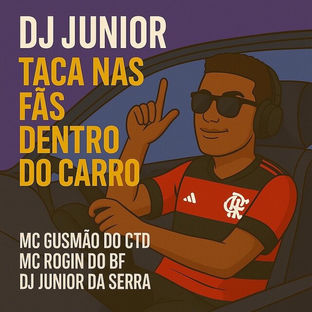 Dj Junior Taca nas Fãs Dentro do Carro