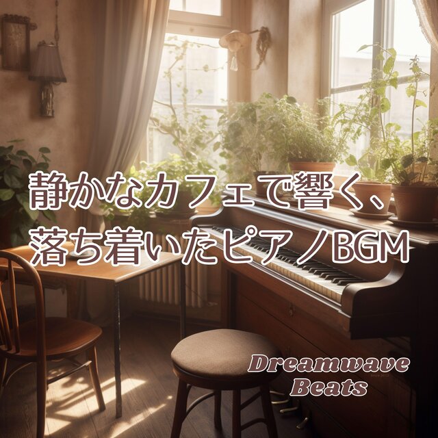 静かなカフェで響く、 落ち着いたピアノBGM