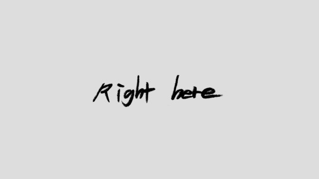 right here