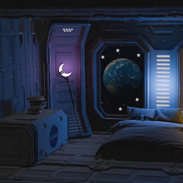 A Peaceful Spacecraft | ASMR Ambience