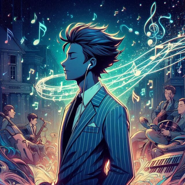Jazz tonight in an unfamiliar suit