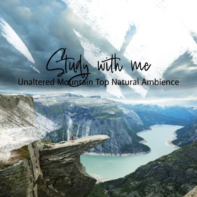 Study with Me: Unaltered Mountain Top Natural Ambience