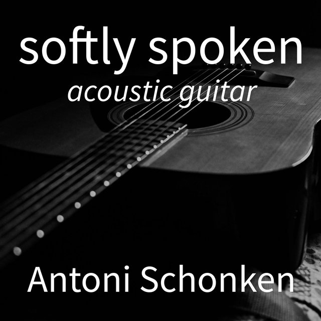 Softly spoken acoustic guitar