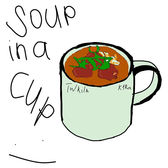 soup in a cup