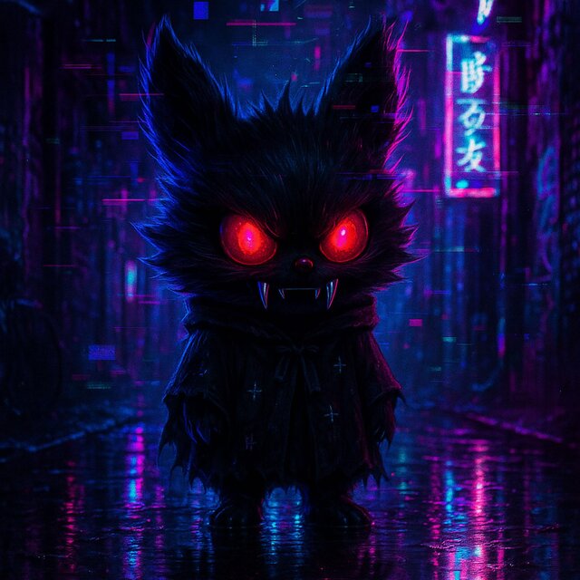 Black Labubu