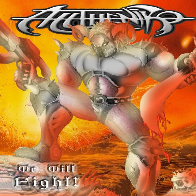 Cover art for album We Will Fight! by Alltheniko