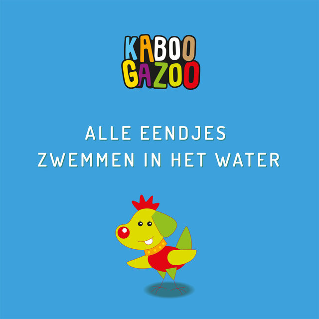 Alle Eendjes Zwemmen In Het Water
