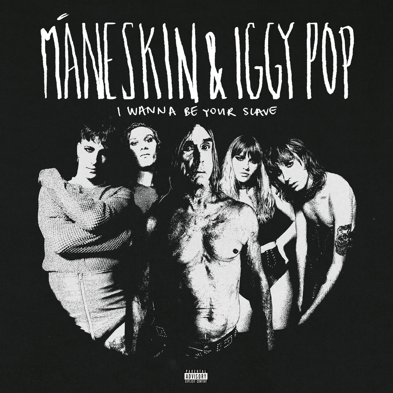 Måneskin I WANNA BE YOUR SLAVE ポスター 1280x1280.jpg