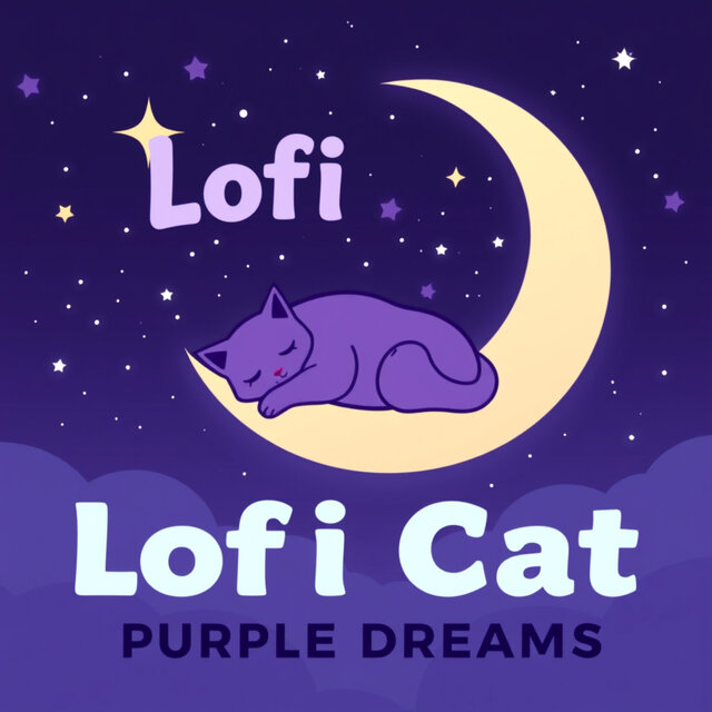Purple Cat Dreams