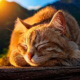 Los Gatos Se Relajan Con Música