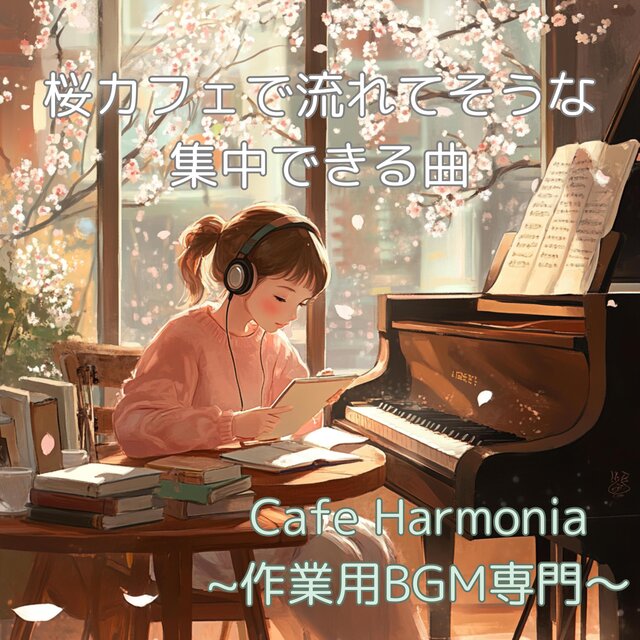 桜カフェで流れてそうな集中できる曲