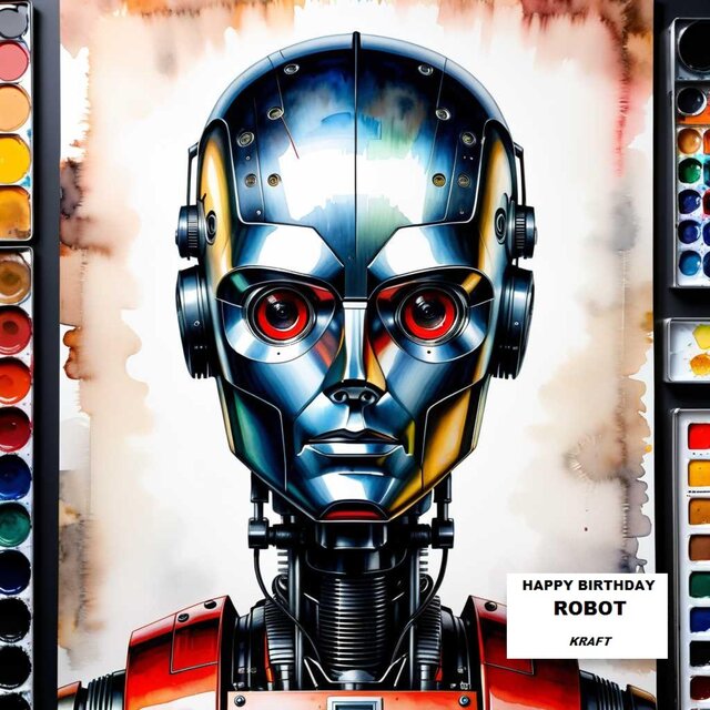 HAPPY BIRTHDAY ROBOT