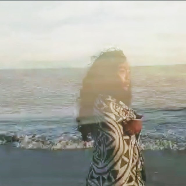 like a wave