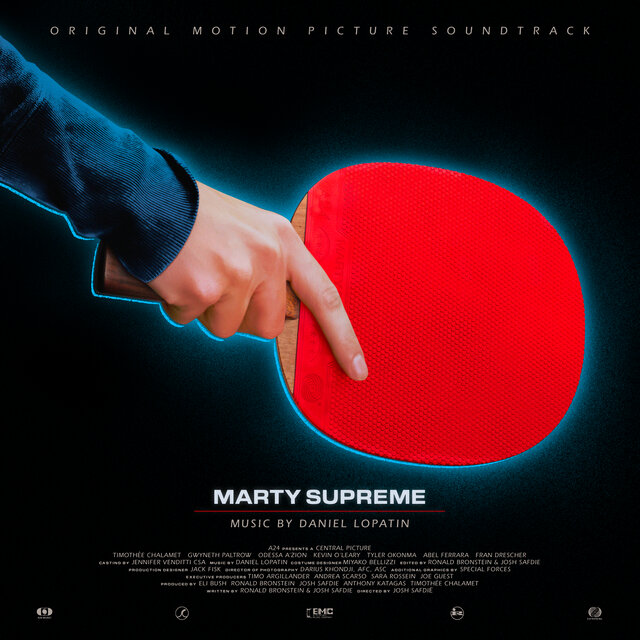 Cover art for album Marty Supreme (Original Soundtrack) by Daniel Lopatin