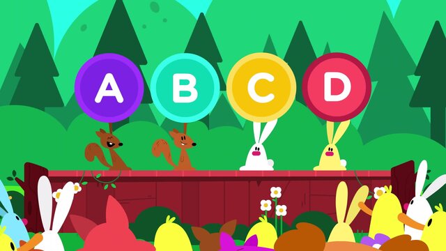 ABC en el Campamento Lingokids