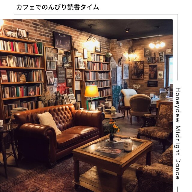 カフェでのんびり読書タイム