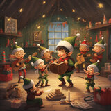 Merry Christmas Music for Santa's Elves
