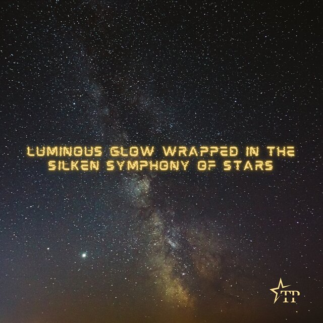 Luminous Glow Wrapped in the Silken Symphony of Stars