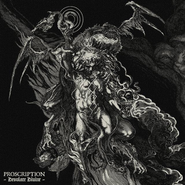 Cover art for album Desolate Divine by Proscription