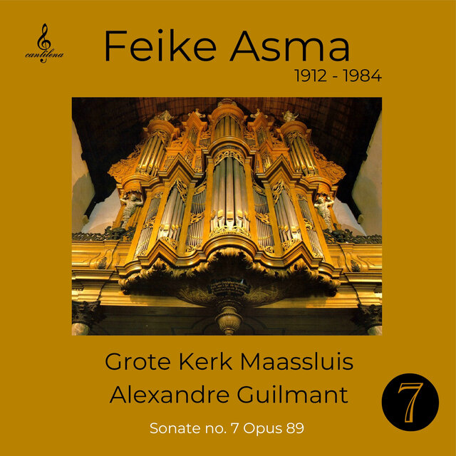 Feike Asma speelt op het orgel van de grote kerk Maassluis, Alexandre Guilmant; Sonate No. 7