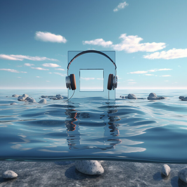 Ocean Echoes: Binaural Tidal Harmony