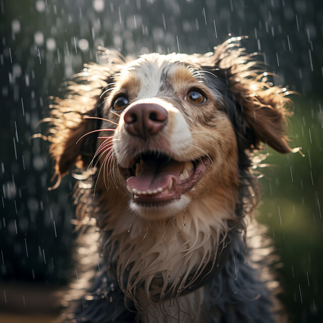 Relajación Lluviosa Del Perro: Sonidos Relajantes Para Caninos
