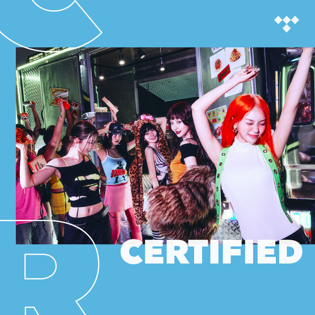 Cover art for album Certified: New & Hot in K-Pop by TIDAL