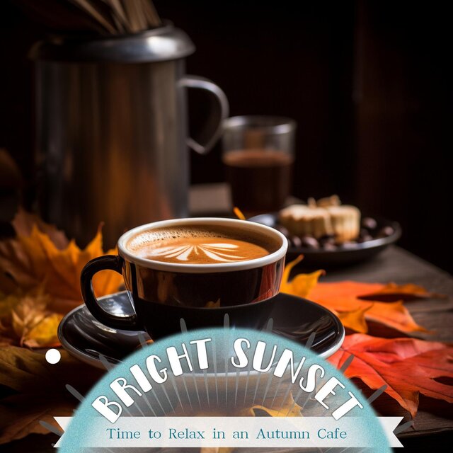 Time to Relax in an Autumn Cafe