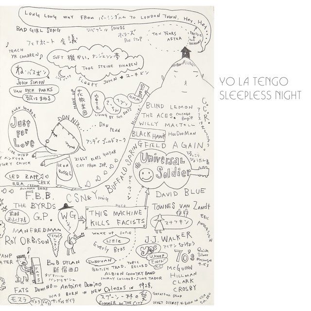 Cover art for album Sleepless Night by Yo La Tengo