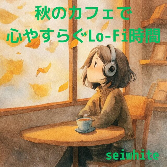 秋のカフェで心やすらぐLo-Fi時間