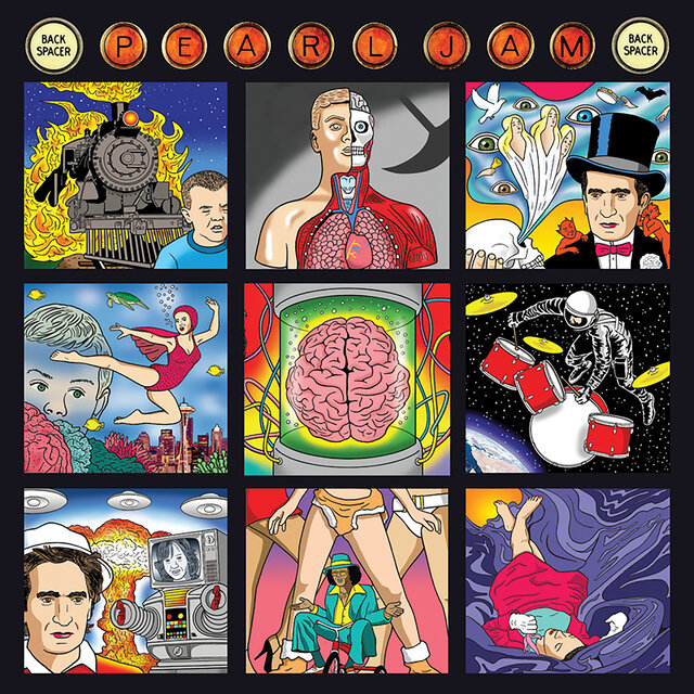 Cover art for album Backspacer by Pearl Jam