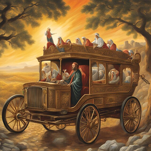 When God's Chariot Arrives