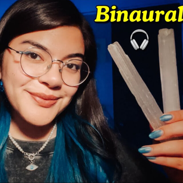 ASMR Limpio tu Aura con Cristales