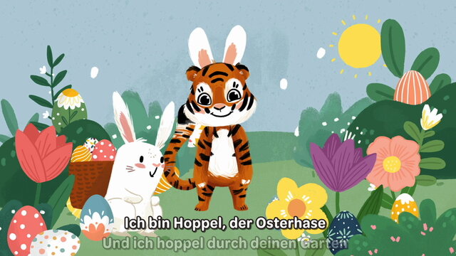 Hoppel, der Osterhase (Lyric Video)