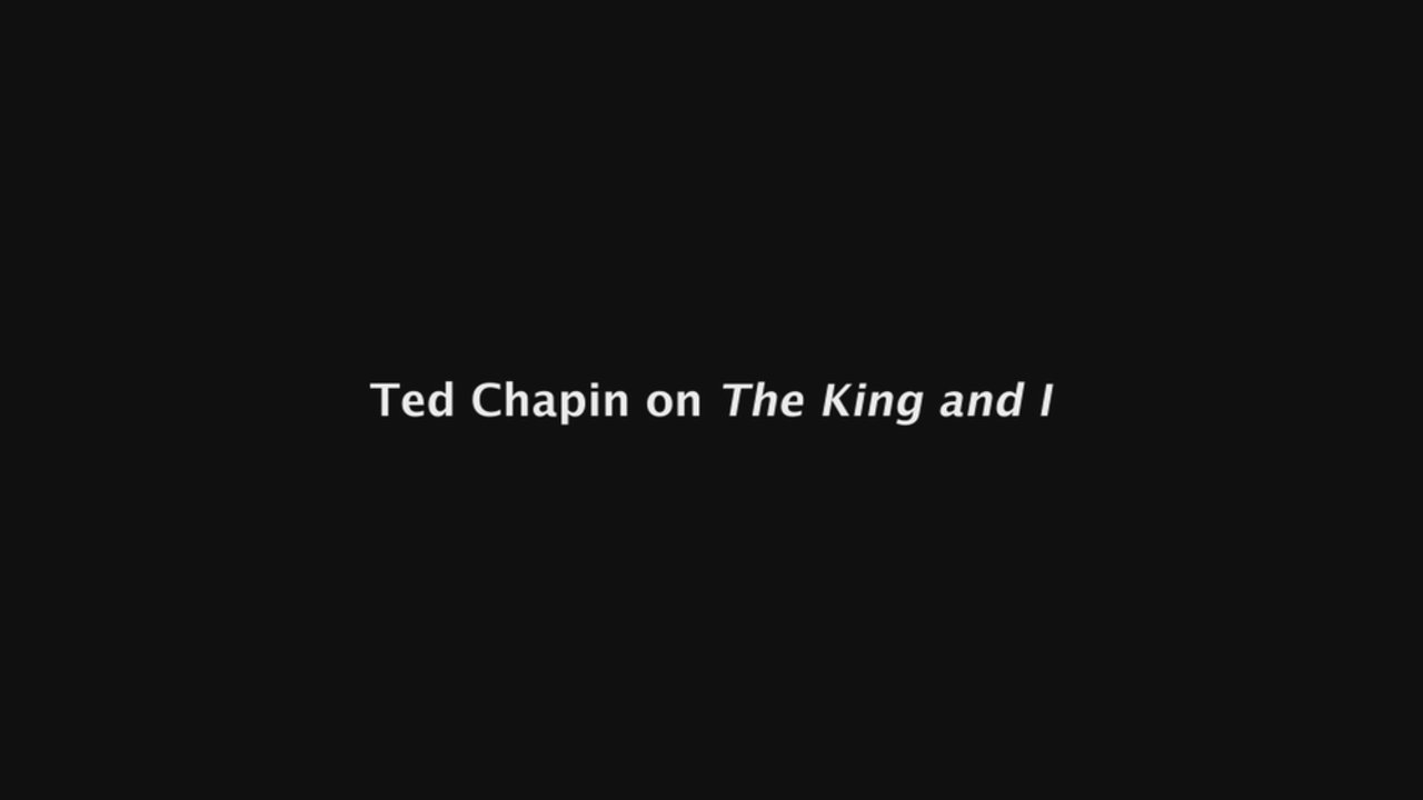 on The King and I