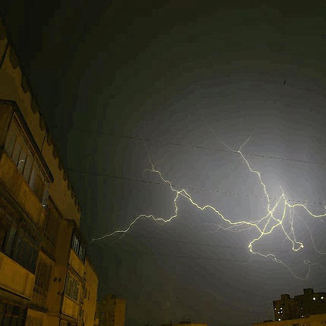 Thunderstorms in the Summer