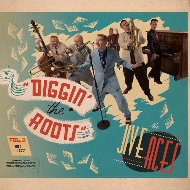 Cover art for album Diggin' The Roots Vol 2: Hot Jazz by The Jive Aces