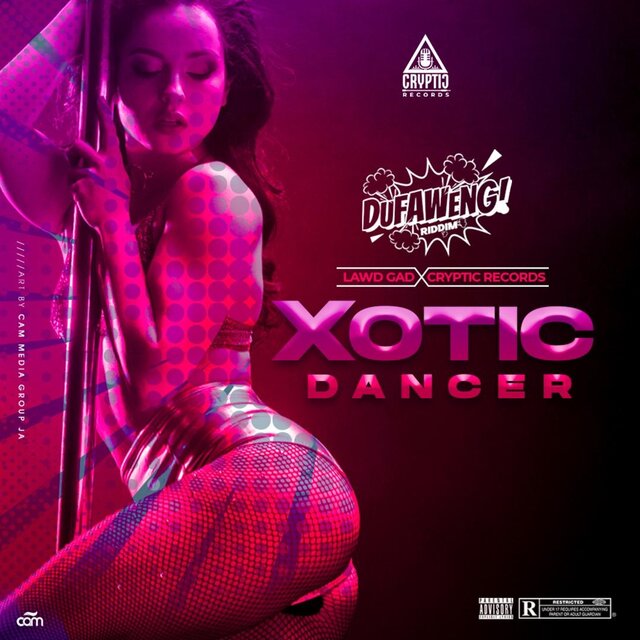 Cover art for album Xotic Dancer by Lawdgad, Luminous Cryptic