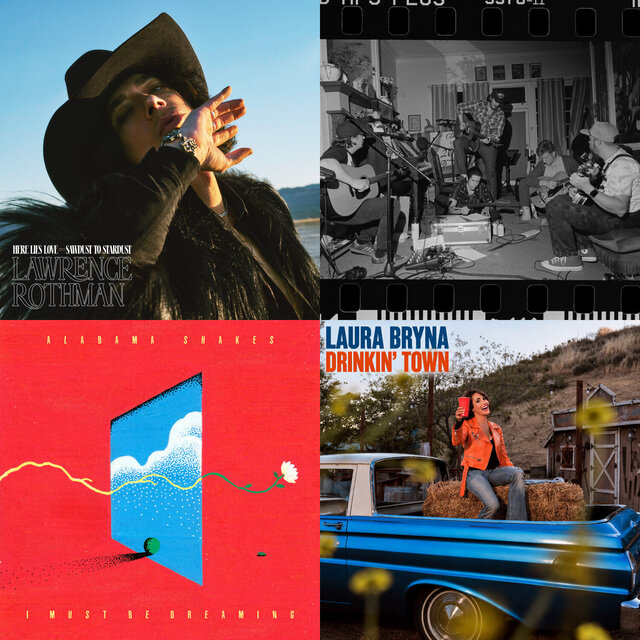 Cover art for album Rainbow Rodeo: A Playlist of LGBTQ+ Country, Americana, Blues, and Roots Music by User