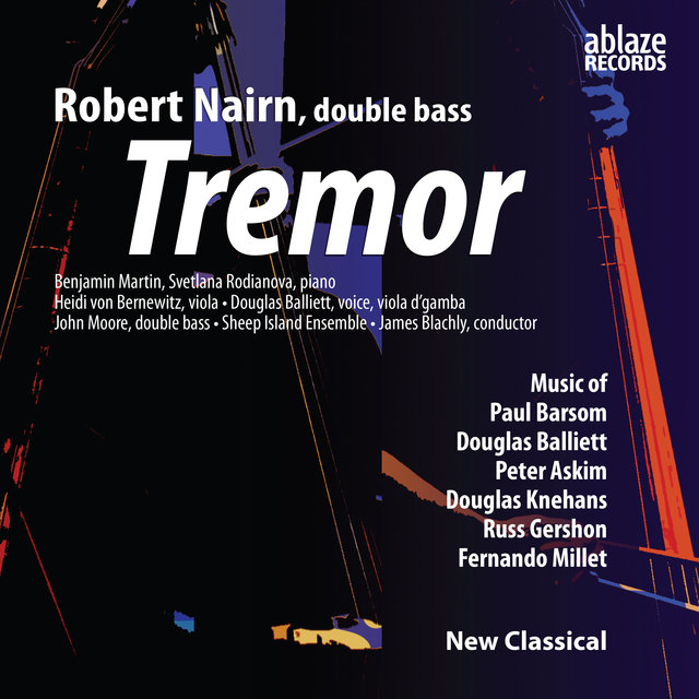 Cover art for album Tremor by Robert Nairn