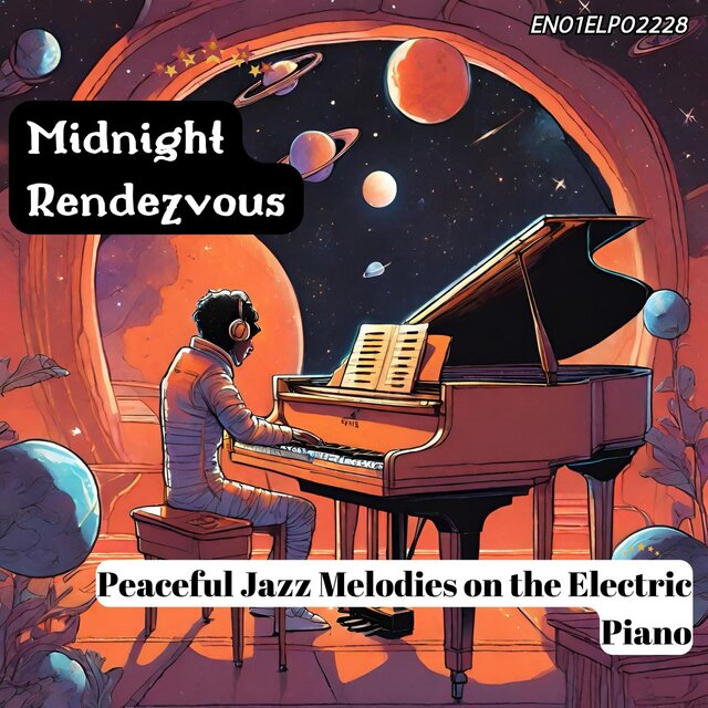 Midnight Rendezvous: Peaceful Jazz Melodies on the Electric Piano