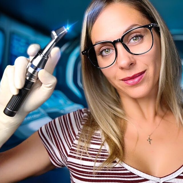 ASMR Deep Ear Exam, EAR to Ear Cleaning for Sleep