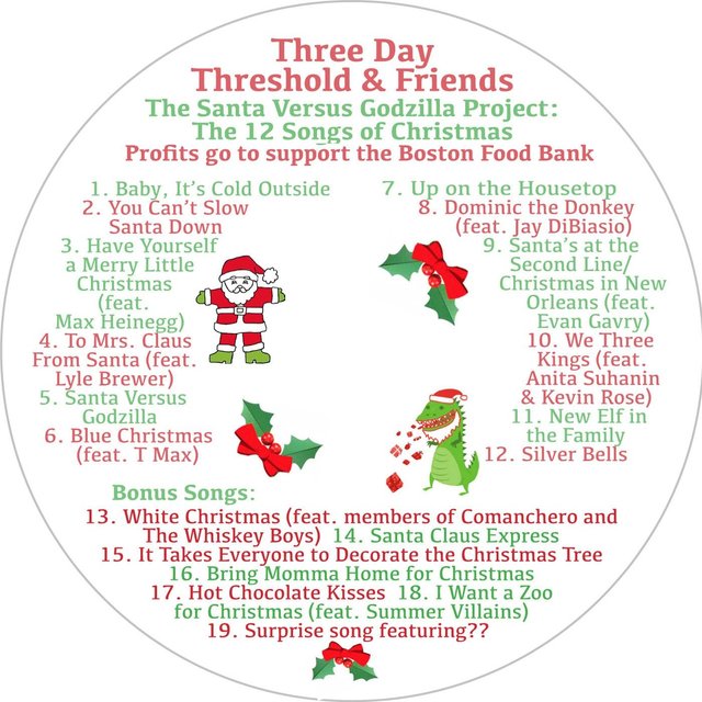 The Santa Versus Godzilla Project: The 12 Songs of Christmas