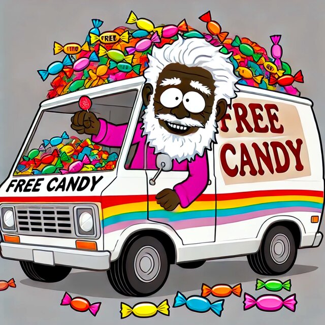 FREE CANDY VAN