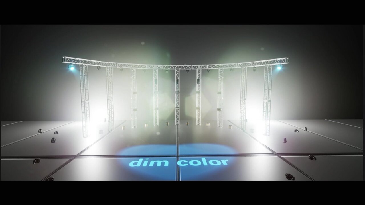 dim color